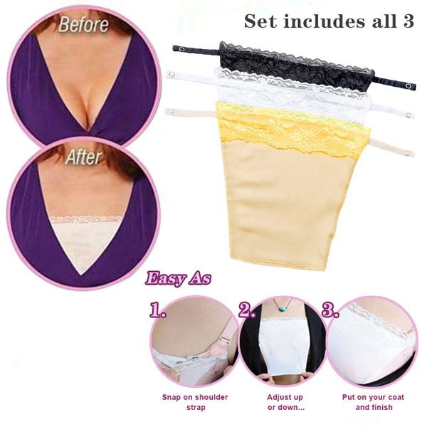 gym clothing 3pcs anti peep invisible bra small lace breathable women underwear breast coverage nov99, White;black
gym clothing 3pcs anti peep invisible bra small lace breathable women underwear breast coverage nov99, White;black