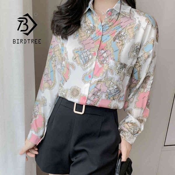 autumn printed women chiffon shirt turn-down collar single breasted loose elegance batwing sleeve blouses t08417r 210419, White
autumn printed women chiffon shirt turn-down collar single breasted loose elegance batwing sleeve blouses t08417r 210419, White