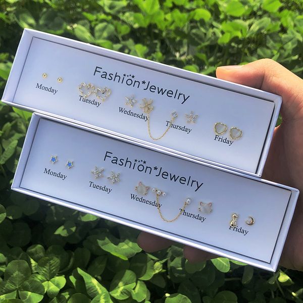 peach heart d ear female love jewelry valentine's day s925 series earrings sier needle kitten pair set 5, Golden
peach heart d ear female love jewelry valentine's day s925 series earrings sier needle kitten pair set 5, Golden