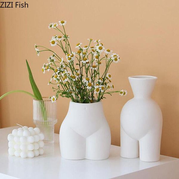 vases abstract body art ceramics vase bust statue ornaments white porcelain flower pot desk decoration home modern
vases abstract body art ceramics vase bust statue ornaments white porcelain flower pot desk decoration home modern