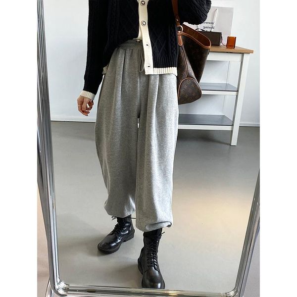 women's pants & capris superaen solid toe guard sports autumn winter 2021 loose gray slim casual full length straight, Black;white 
women's pants & capris superaen solid toe guard sports autumn winter 2021 loose gray slim casual full length straight, Black;white