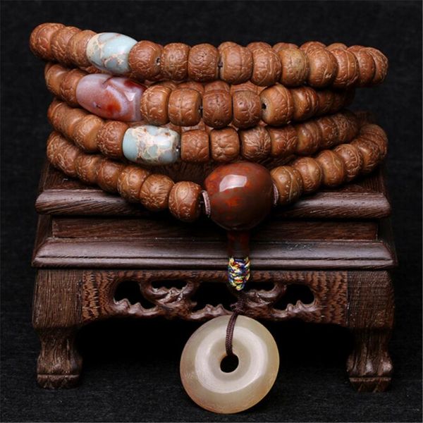 beaded, strands original design nepalese phoenix-eye bodhi seed 13mm*108 antelope horns safety buckle pendant prayer beads bracelets or neck, Black
beaded, strands original design nepalese phoenix-eye bodhi seed 13mm*108 antelope horns safety buckle pendant prayer beads bracelets or neck, Black