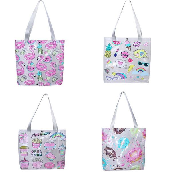 dhl50pcs stuff sacks women pvc transparent flamingo prints large capacity vertical section hasp handbag outdoor summer
dhl50pcs stuff sacks women pvc transparent flamingo prints large capacity vertical section hasp handbag outdoor summer