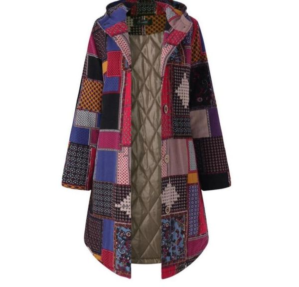 women's jackets plus size autumn winter women long sleeve vintage hooded lady fleece thicken coat with pockets oversize coats, Black;brown
women's jackets plus size autumn winter women long sleeve vintage hooded lady fleece thicken coat with pockets oversize coats, Black;brown