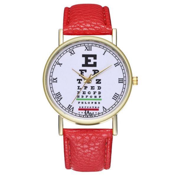 wristwatches 2021 casual women watches fashion eye chart pattern watch leather strap quartz price drop relogio feminino, Slivery;brown
wristwatches 2021 casual women watches fashion eye chart pattern watch leather strap quartz price drop relogio feminino, Slivery;brown