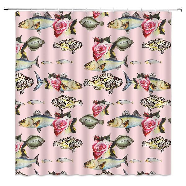 ocean animal shower curtain tropical fish rose marine life themed home polyester cloth fabric bathroom decor set 70Ã70 inch with
ocean animal shower curtain tropical fish rose marine life themed home polyester cloth fabric bathroom decor set 70Ã70 inch with