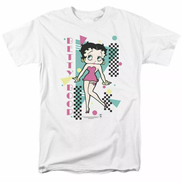 betty boop booping 80s style t shirt mens licensed cartoon merchandise white, White;black
betty boop booping 80s style t shirt mens licensed cartoon merchandise white, White;black
