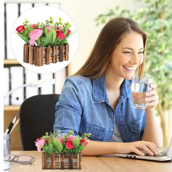 decorative flowers & wreaths artificial potted plant wood fence simulation flower fake bonsai ornament
decorative flowers & wreaths artificial potted plant wood fence simulation flower fake bonsai ornament