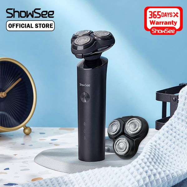 showsee electric shaver razor beard trimmer for men dry wet beard trimmer portable rechargeable washable shaving machine
showsee electric shaver razor beard trimmer for men dry wet beard trimmer portable rechargeable washable shaving machine