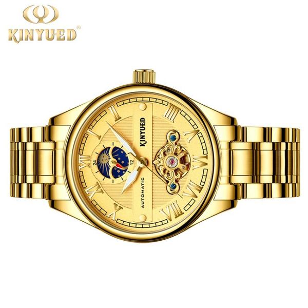 wristwatches kinyued classic golden skeleton mechanical watch men stainless steel strap man wholesale, Slivery;brown
wristwatches kinyued classic golden skeleton mechanical watch men stainless steel strap man wholesale, Slivery;brown
