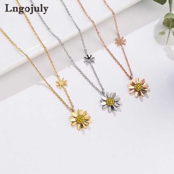 pendant necklaces fashion women titanium steel flower for anniversary wedding party necklace jewelry wholesale, Silver
pendant necklaces fashion women titanium steel flower for anniversary wedding party necklace jewelry wholesale, Silver