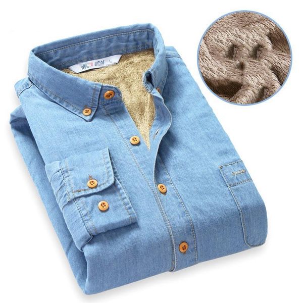 fashion brand winter jeans shirt men warm fleece lined velvet denim shirts 4xl male bottoming 2021 men's casual, White;black
fashion brand winter jeans shirt men warm fleece lined velvet denim shirts 4xl male bottoming 2021 men's casual, White;black