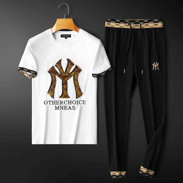 Tracksuits Sport Suit Fashion Classic 2021 Pants Summer Thin Short Sleeve Daily Mercerized Cotton White Sports
Tracksuits Sport Suit Fashion Classic 2021 Pants Summer Thin Short Sleeve Daily Mercerized Cotton White Sports