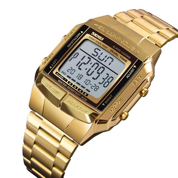 sports men watchesmen fashion casual satch g countdown men's watch military digital wristwatch relogio masculino wristwatches, Slivery;brown
sports men watchesmen fashion casual satch g countdown men's watch military digital wristwatch relogio masculino wristwatches, Slivery;brown