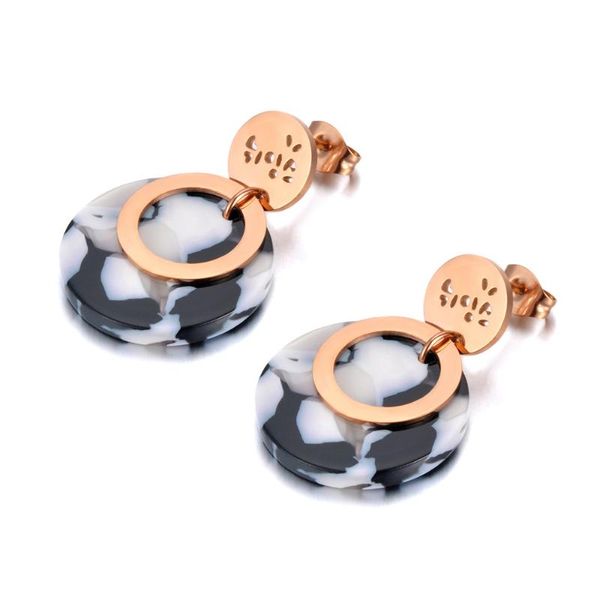 stud titanium stainless steel acrylic geometry round earrings rose gold trendy bohemia party for women girl e20211, Golden;silver
stud titanium stainless steel acrylic geometry round earrings rose gold trendy bohemia party for women girl e20211, Golden;silver
