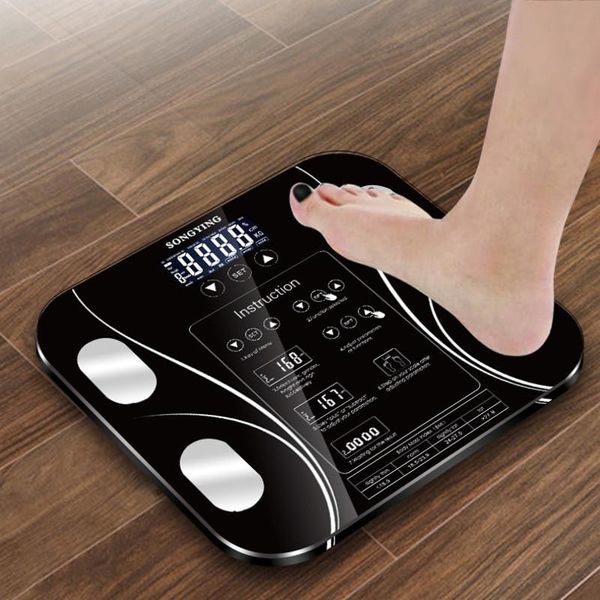 smart scales body fat scale wireless home weighing composition analyzer bathroom led digital english function screen
smart scales body fat scale wireless home weighing composition analyzer bathroom led digital english function screen