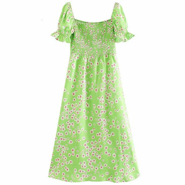 dresses sweet french retro square collar floral waist open back green women's national wind loose beach vacation chic female dress, Black;gray
dresses sweet french retro square collar floral waist open back green women's national wind loose beach vacation chic female dress, Black;gray