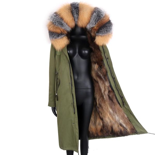 women's fur & faux women x-long parka 7xl winter real coat waterproof thick warm big natural raccoon collar hood female, Black
women's fur & faux women x-long parka 7xl winter real coat waterproof thick warm big natural raccoon collar hood female, Black