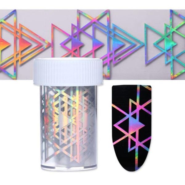 holographic nail foil starry laser triangle art transfer sticker manicure1, Black
holographic nail foil starry laser triangle art transfer sticker manicure1, Black