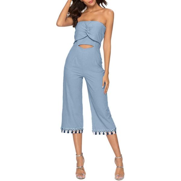 women's jumpsuits & rompers for women 2021 long pants summer solid jumpsuit lady soild sleeveless trouser playsuits polyester 10feb25, Black;white
women's jumpsuits & rompers for women 2021 long pants summer solid jumpsuit lady soild sleeveless trouser playsuits polyester 10feb25, Black;white