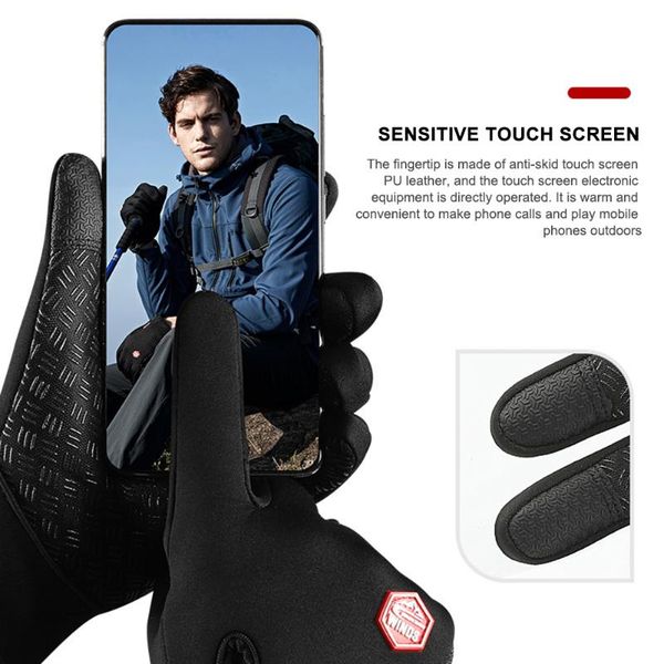 cycling gloves winter outdoor riding cold-proof waterproof wind-proof non-slip universal warmth and velvet mountaineering ski, Black
cycling gloves winter outdoor riding cold-proof waterproof wind-proof non-slip universal warmth and velvet mountaineering ski, Black