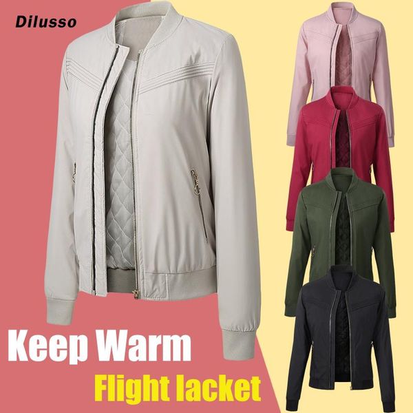 bomber jackets women solid spring autumn winter 5colors coats ladies zipper stylish simple outerwear women's, Black;brown
bomber jackets women solid spring autumn winter 5colors coats ladies zipper stylish simple outerwear women's, Black;brown
