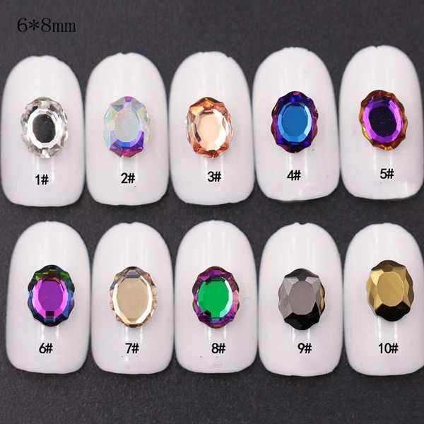 20pcs/pack oval shape 6*8mm crystal flat -back 3d fancy stone chameleon rhinestone gems for nail art diamond decoration bb005 decorations, Silver;gold
20pcs/pack oval shape 6*8mm crystal flat -back 3d fancy stone chameleon rhinestone gems for nail art diamond decoration bb005 decorations, Silver;gold