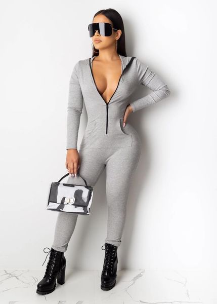 women's jumpsuits & rompers lemon gina autumn winter hooded zipper long sleeve with pocket casual knitted sporty playsuits h6106, Black;white
women's jumpsuits & rompers lemon gina autumn winter hooded zipper long sleeve with pocket casual knitted sporty playsuits h6106, Black;white