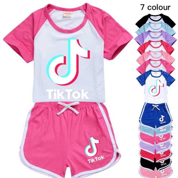 wholesale tik tok girls shorts sport suit tracksuits summer outfits set childrens baby boy clothes tracksuit cute tiktok kids clothing 8 col, White
wholesale tik tok girls shorts sport suit tracksuits summer outfits set childrens baby boy clothes tracksuit cute tiktok kids clothing 8 col, White