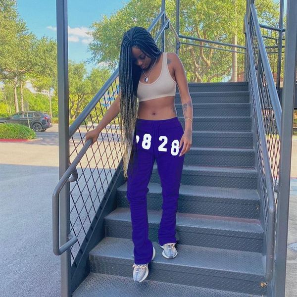 meihuida 2021 fashion number graphic stacked sweatpants women drawstring flare pants stretch trousers streetwear female joggers women's, Black;white
meihuida 2021 fashion number graphic stacked sweatpants women drawstring flare pants stretch trousers streetwear female joggers women's, Black;white