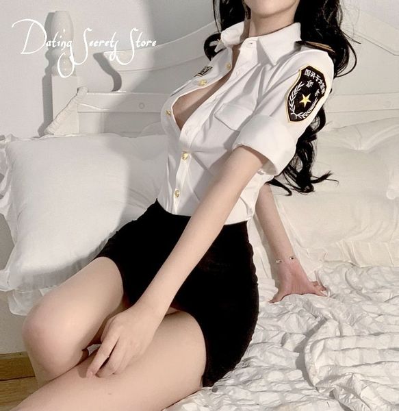 costumes dating secret lingerie female police stewardess clothes uniform temptation bag hip skirt police uniform cosplay suit, Black
costumes dating secret lingerie female police stewardess clothes uniform temptation bag hip skirt police uniform cosplay suit, Black