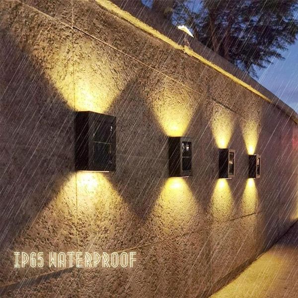 novelty items led solar wall lamp outdoor waterproof up and down sunlight garden lighting decoration luminous fence stairs lights l w0g7
novelty items led solar wall lamp outdoor waterproof up and down sunlight garden lighting decoration luminous fence stairs lights l w0g7