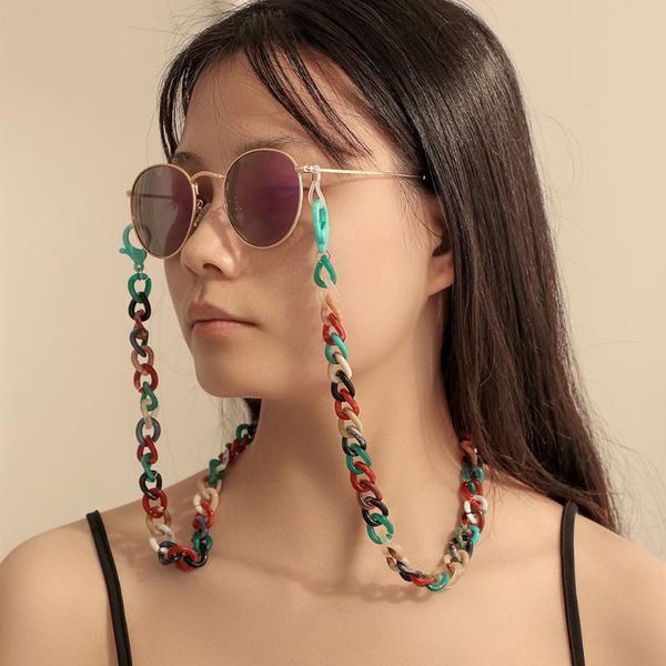sunglasses frames 2021 fashion women's acrylic glasses headphone chain eyeglass anti-lost lace lanyard neck hang mask strap, Silver
sunglasses frames 2021 fashion women's acrylic glasses headphone chain eyeglass anti-lost lace lanyard neck hang mask strap, Silver