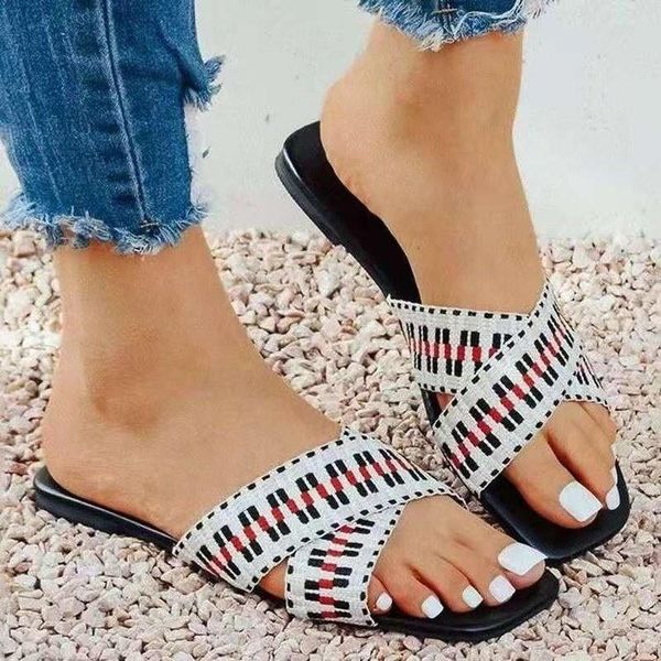 sandals summer women outdoor comfortable beach open toe slippers fashion square head elastic fabric casual shoes, Black
sandals summer women outdoor comfortable beach open toe slippers fashion square head elastic fabric casual shoes, Black