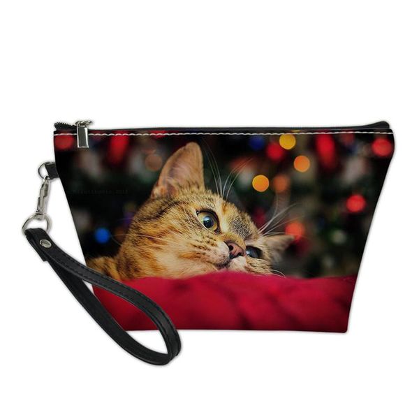 customized cat bags women cosmetic pouch travel organizer bag merry christmas custom makeup drop & cases
customized cat bags women cosmetic pouch travel organizer bag merry christmas custom makeup drop & cases