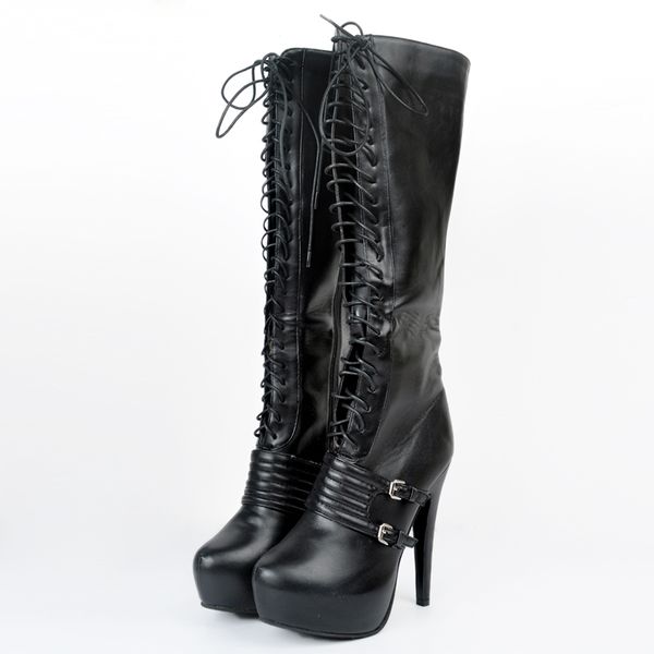 boots olomm female platform at knee height stiletto high-heeled high-heel boots pointed to black, women's casual shoes plus me size 5-1
boots olomm female platform at knee height stiletto high-heeled high-heel boots pointed to black, women's casual shoes plus me size 5-1