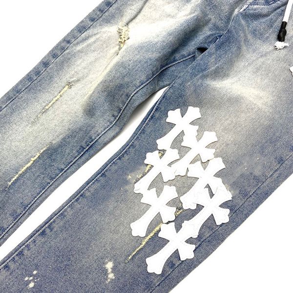 fashion crucifix modern mens jeans slim style pants leisure stripes mans summer design midweight washed solid motorbike trousers size 29-38, Blue
fashion crucifix modern mens jeans slim style pants leisure stripes mans summer design midweight washed solid motorbike trousers size 29-38, Blue