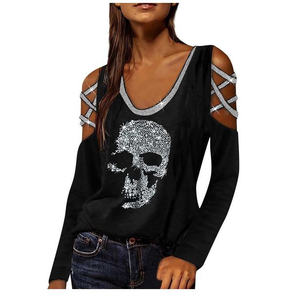 women's blouses & shirts halloween skeleton sequin women vintage long sleeve mesh female clothing blusas mujer de moda 2021, White
women's blouses & shirts halloween skeleton sequin women vintage long sleeve mesh female clothing blusas mujer de moda 2021, White