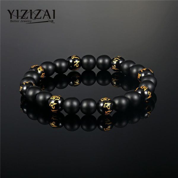 beaded, strands yizizai gold 8mm natural stone charm bracelets men micro pave cz buddha tibetan buddhism mala meditation yoga bracelet femme, Black
beaded, strands yizizai gold 8mm natural stone charm bracelets men micro pave cz buddha tibetan buddhism mala meditation yoga bracelet femme, Black