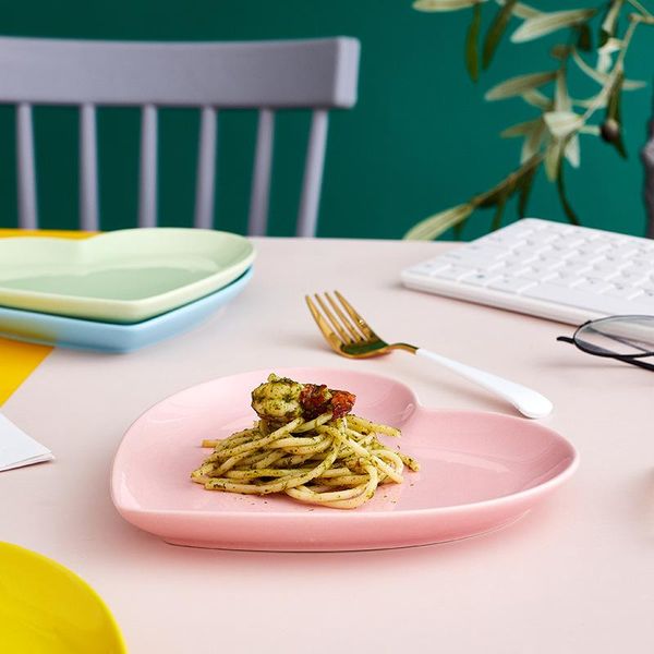 bright creative love plate couple ins cute pasta baking tray nordic glazed tableware breakfast fruit snack dishes & plates
bright creative love plate couple ins cute pasta baking tray nordic glazed tableware breakfast fruit snack dishes & plates