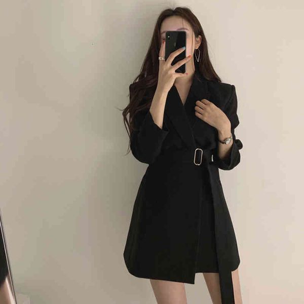 women's suits & blazers irmã fara nova primavera outono longo blazers jaqueta com cinto feminino entalhado outerwear senhora do es, White;black
women's suits & blazers irmã fara nova primavera outono longo blazers jaqueta com cinto feminino entalhado outerwear senhora do es, White;black