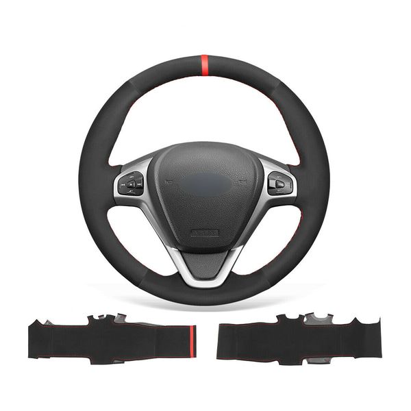 diy custom soft black suede steering wheel cover for ford fiesta 2008-2017 / ecosport 2014-2017 b-max 2012-2018 ka(ka+) tourneo courier
diy custom soft black suede steering wheel cover for ford fiesta 2008-2017 / ecosport 2014-2017 b-max 2012-2018 ka(ka+) tourneo courier