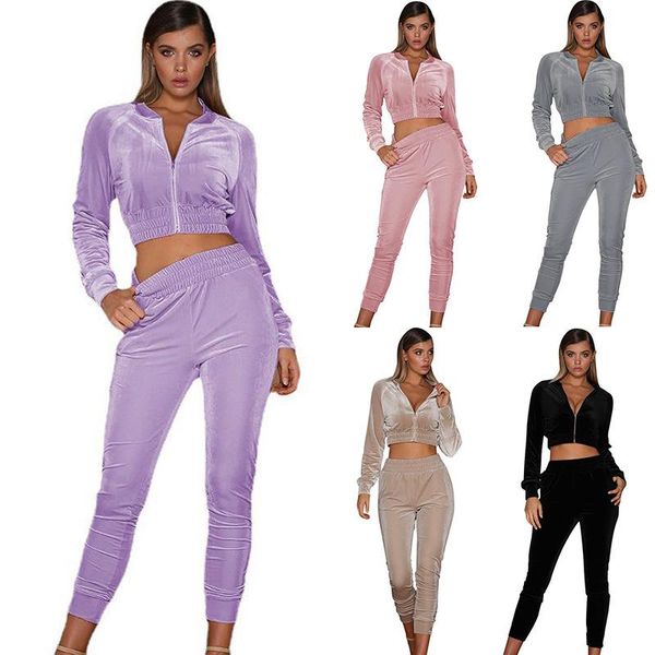 women's two piece pants 2021 autumn fashion 2pcs sports clothing suit casual womens girls show waist long-sleeved tight running yoga se, White
women's two piece pants 2021 autumn fashion 2pcs sports clothing suit casual womens girls show waist long-sleeved tight running yoga se, White