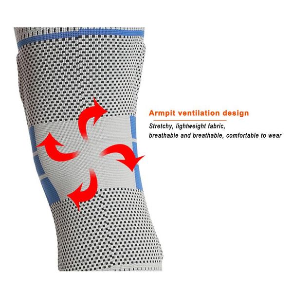 elbow & knee pads springs support brace protector elastic silicone breathable for fitness sport thj99, Black;gray
elbow & knee pads springs support brace protector elastic silicone breathable for fitness sport thj99, Black;gray