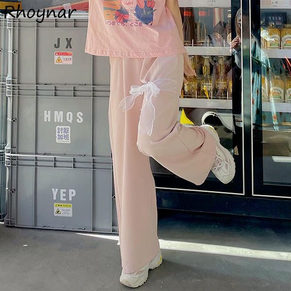 women's pants & capris womens high waist lovely students bow all-match harajuku korean style straight streetwear summer trendy ins, Black;white
women's pants & capris womens high waist lovely students bow all-match harajuku korean style straight streetwear summer trendy ins, Black;white
