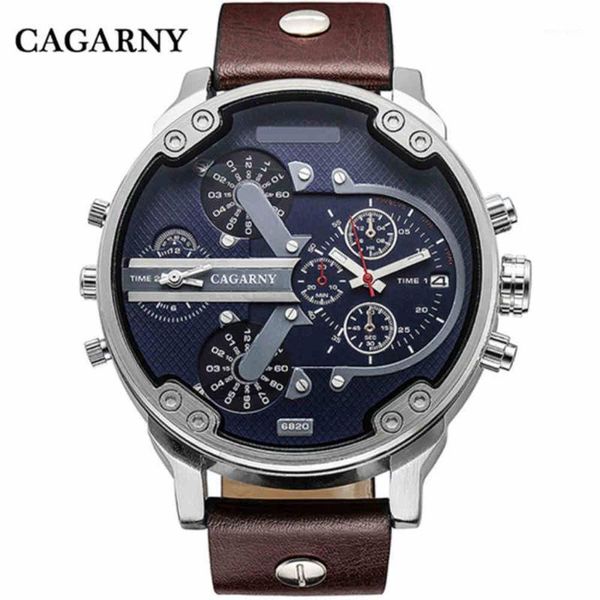 men quartz watch dual movement cagarny man waterproof outdoor sport military calendar wristwatch relogio masculino wristwatches, Slivery;brown
men quartz watch dual movement cagarny man waterproof outdoor sport military calendar wristwatch relogio masculino wristwatches, Slivery;brown