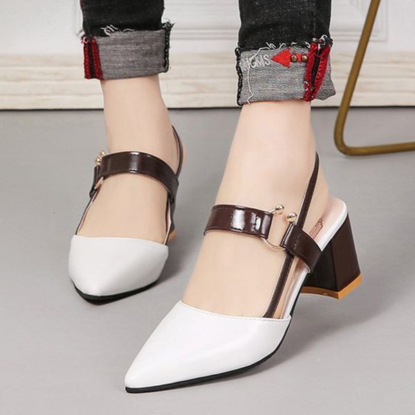 slippers lucyever mix color high heels sandals women summer fashion pointed toe square heel pumps woman 2021 quality office shoes, Black
slippers lucyever mix color high heels sandals women summer fashion pointed toe square heel pumps woman 2021 quality office shoes, Black