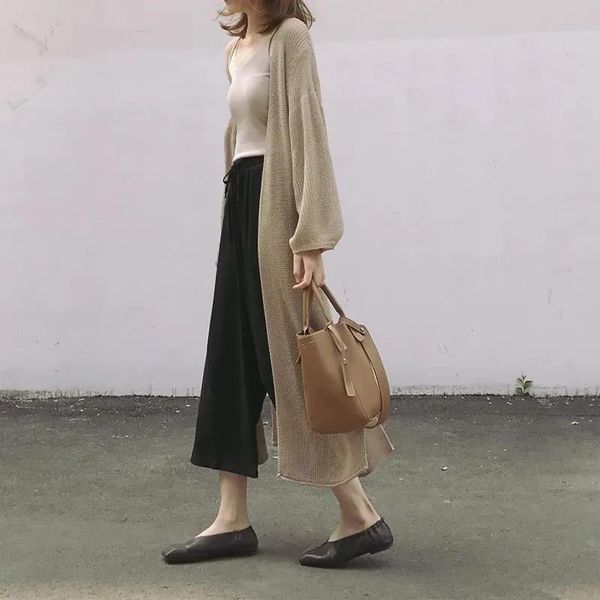 women's knits & tees 2021 summer ice silk cardigan long knitted jacket women plus size lantern sleeve sunscreen clothes loose air condi, White
women's knits & tees 2021 summer ice silk cardigan long knitted jacket women plus size lantern sleeve sunscreen clothes loose air condi, White