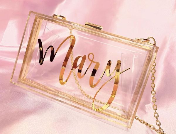 gift wrap personalized acrylic purse clutch monogrammed bridesmaid gifts custom name maid of honor bag party favor bridal crossbody
gift wrap personalized acrylic purse clutch monogrammed bridesmaid gifts custom name maid of honor bag party favor bridal crossbody