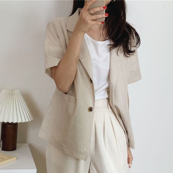 women's suits & blazers hzirip minimalist linen ol the vintage fine summer loose jackets plus size -xl casual retro femme blazers snzs, White;black
women's suits & blazers hzirip minimalist linen ol the vintage fine summer loose jackets plus size -xl casual retro femme blazers snzs, White;black